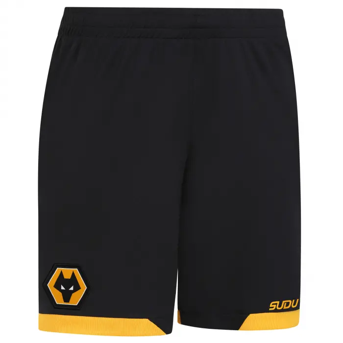 Wolves Kits Shop | Official 2025-26 Wolves Home Short – Adult Wolverhampton Wanderers Apparel